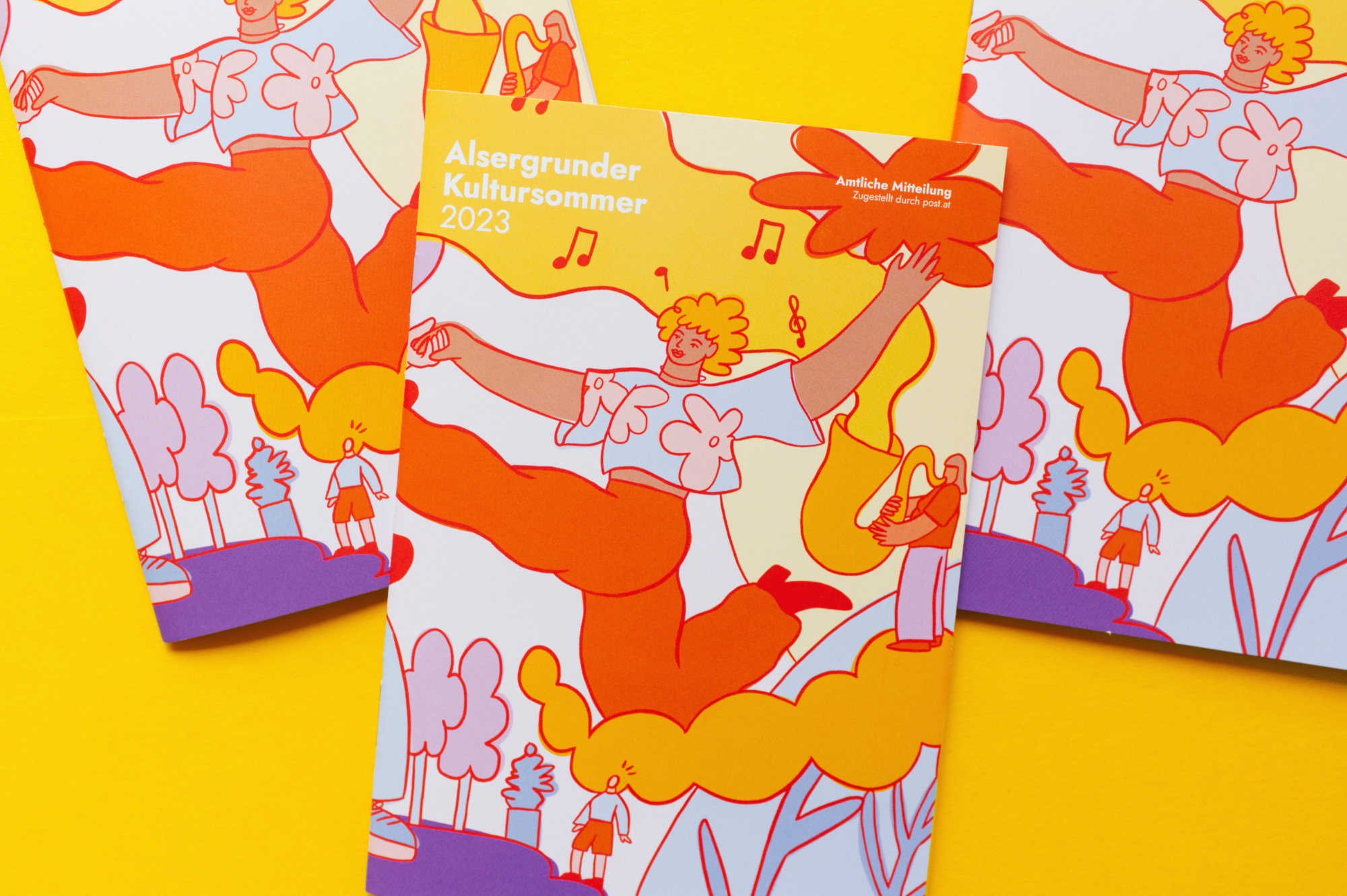 Petra-Hollaender-Alsergrunder-Kultursommer-2023-Brochure-Illustration-Graphic-Design-08